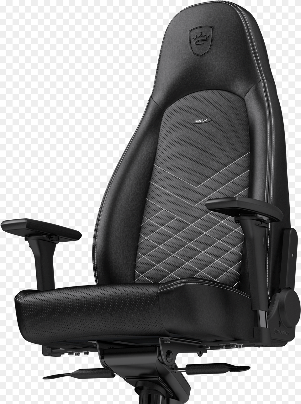 Icon Series Noblechairs Pu Icon, Chair, Cushion, Furniture, Home Decor Png Image