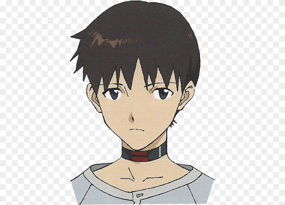 Icon Shinji Ikari Choker, Book, Comics, Publication, Person Png Image