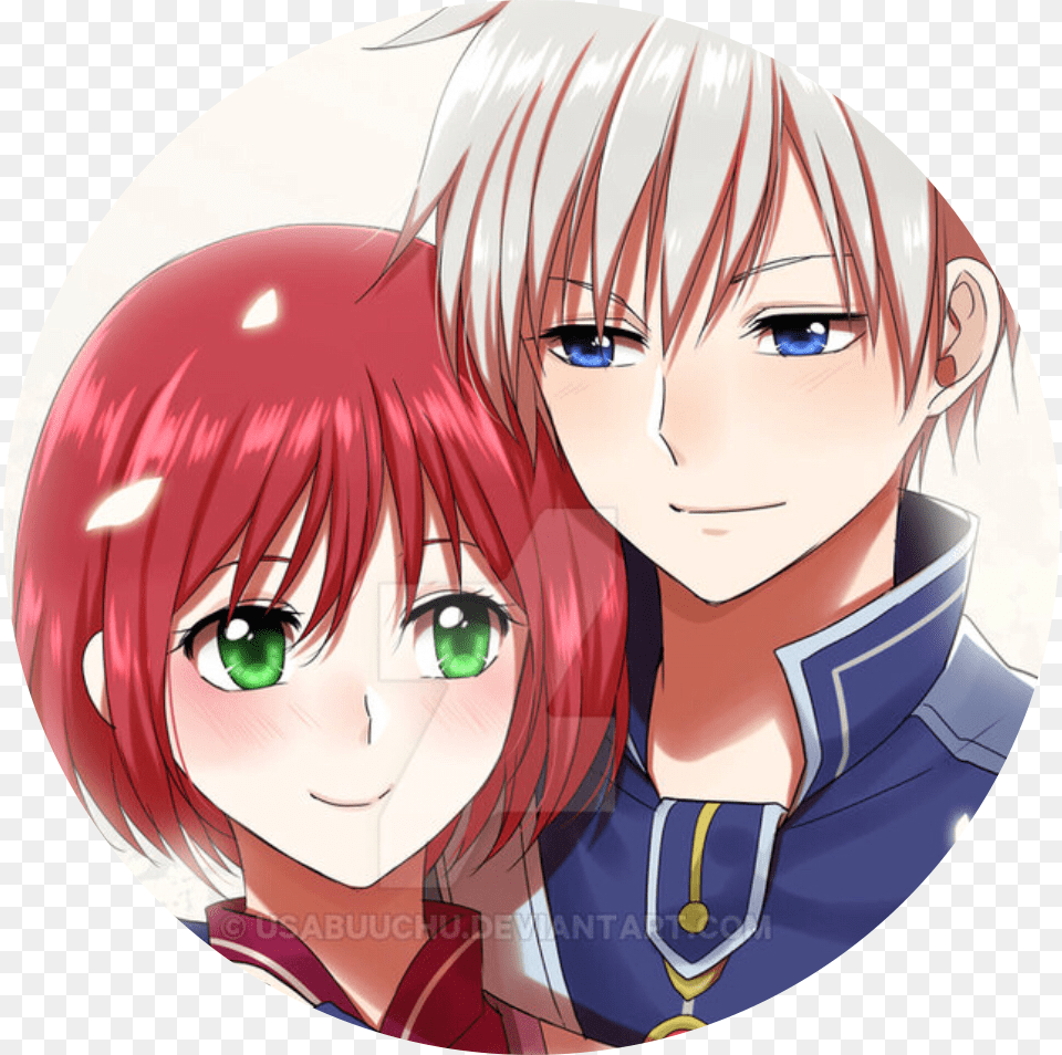 Icon Shirayukiandzen Shirayuki Zen Anime Freetoedit Snow White With The Red Hair Names, Book, Comics, Publication, Adult Free Png