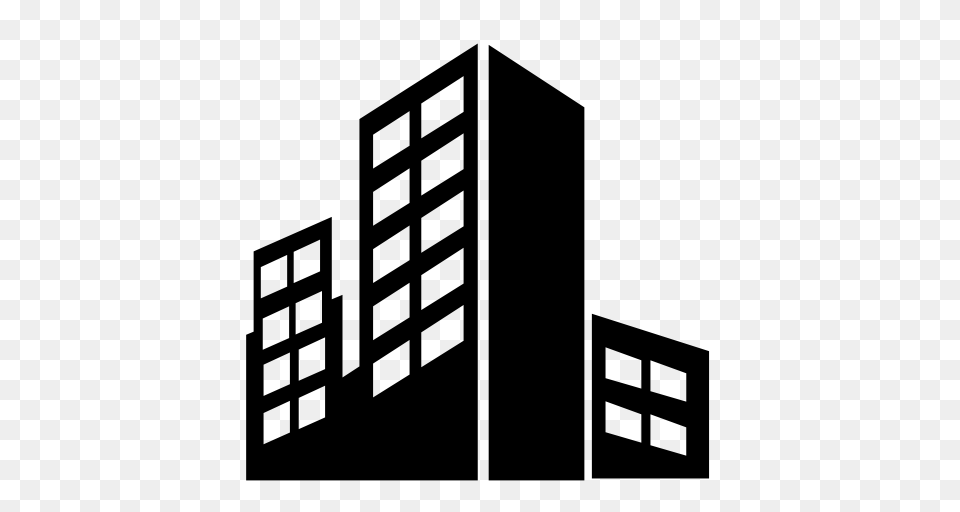 Icon Size Building, Stencil, City, Architecture, Condo Free Png Download