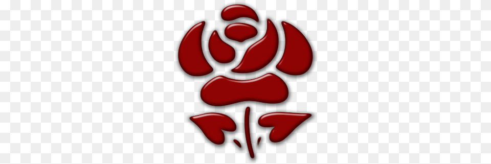 Icon Size Red Rose Symbol Transparent, Food, Ketchup Free Png Download