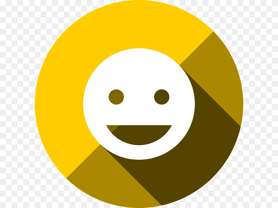 Icon Smile Smilie Feedback Logo Button Happy Circle, Disk, Photography Free Transparent Png