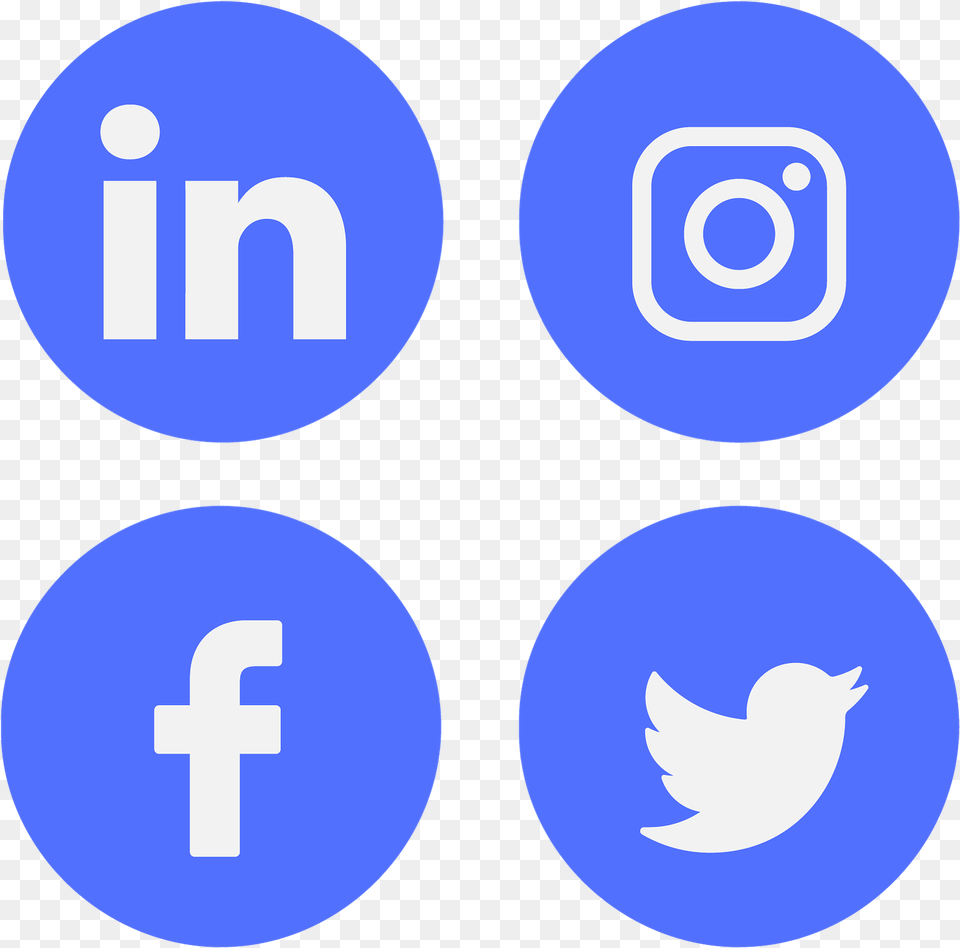 Icon Social Media Linkedin Facebook Facebook Linkedin Instagram Icon, Symbol, Sign, Text Free Png