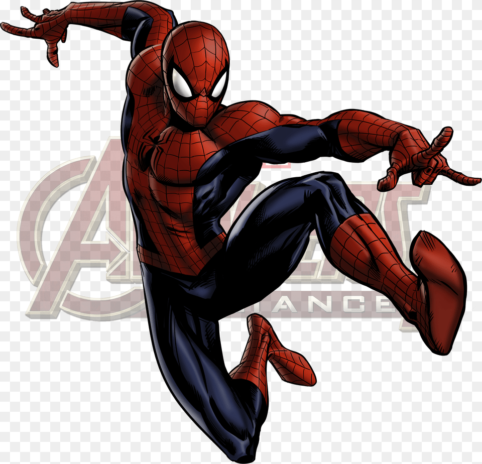 Icon Spider Man Avengers Alliance 2 Spiderman, Invertebrate, Animal, Bee, Wasp Free Png