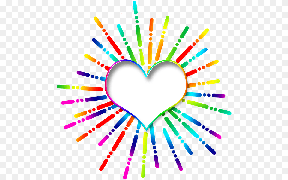 Icon Star Heart Love Affection Colorful Rays Neuroscience Of Empathy, Accessories, Jewelry, Necklace, Light Png