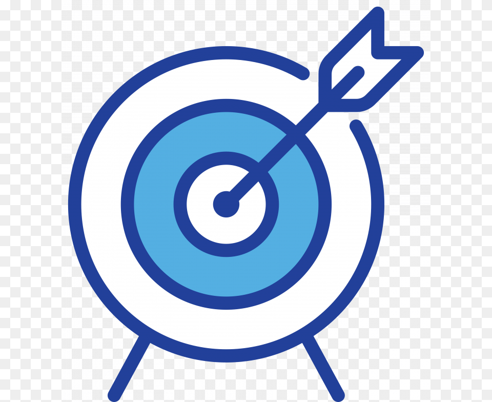 Icon Strategic Objectives Goals Clipart Black And White, Weapon Png