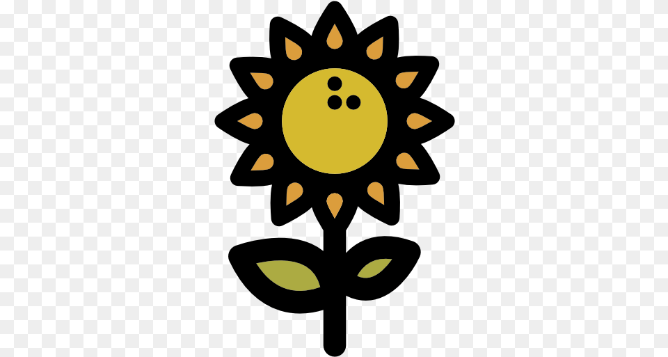 Icon Sunflower Pierna Gym Logo, Astronomy, Moon, Nature, Night Png