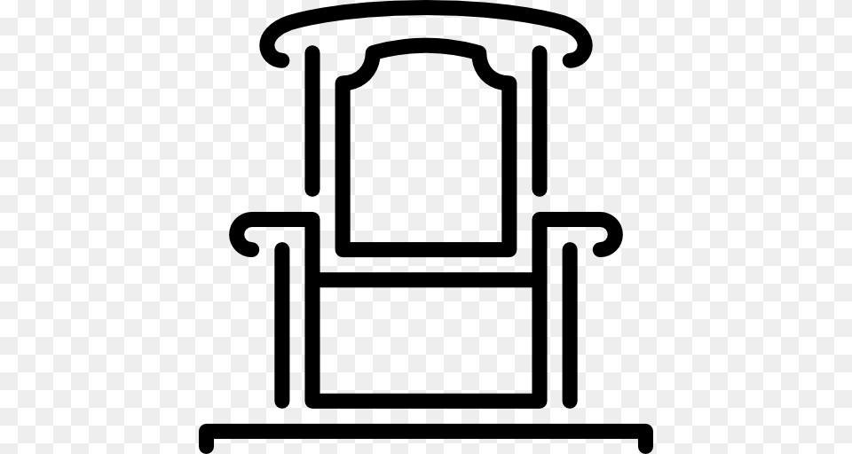 Icon Throne, Furniture, Chair Free Transparent Png