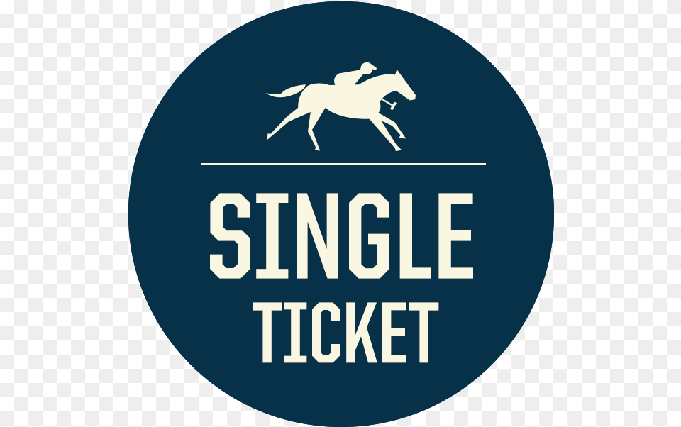 Icon Ticket Single, Logo, Photography, Animal, Colt Horse Free Transparent Png