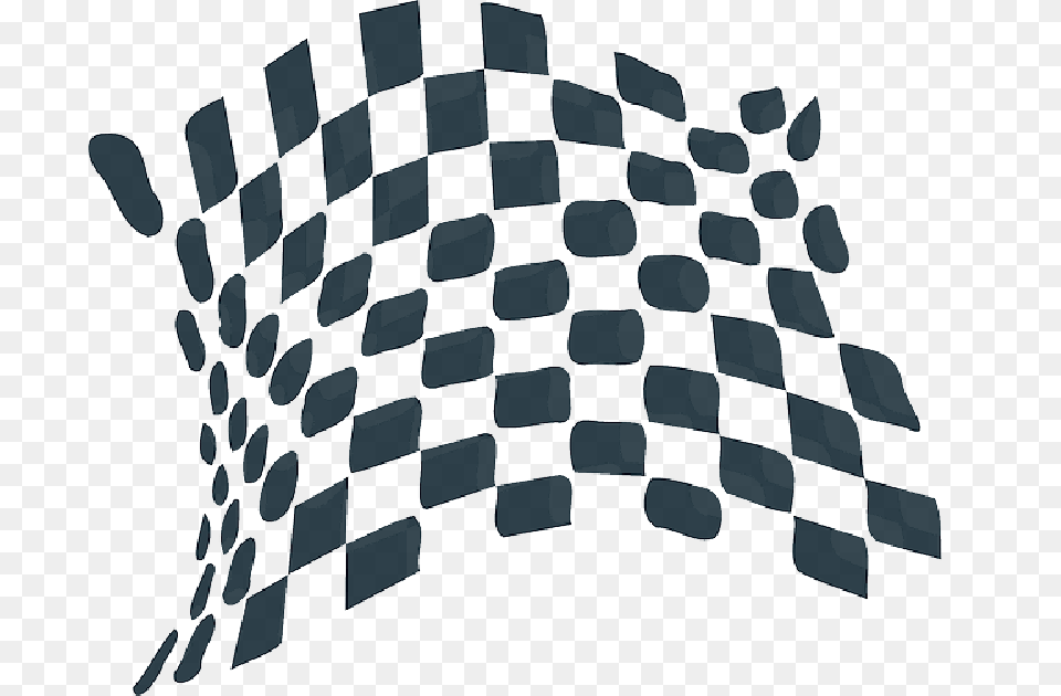 Icon Truck Road Motorcycle Formula Vector Race Flag Blue, Chess, Game, Stencil, Pattern Free Png Download