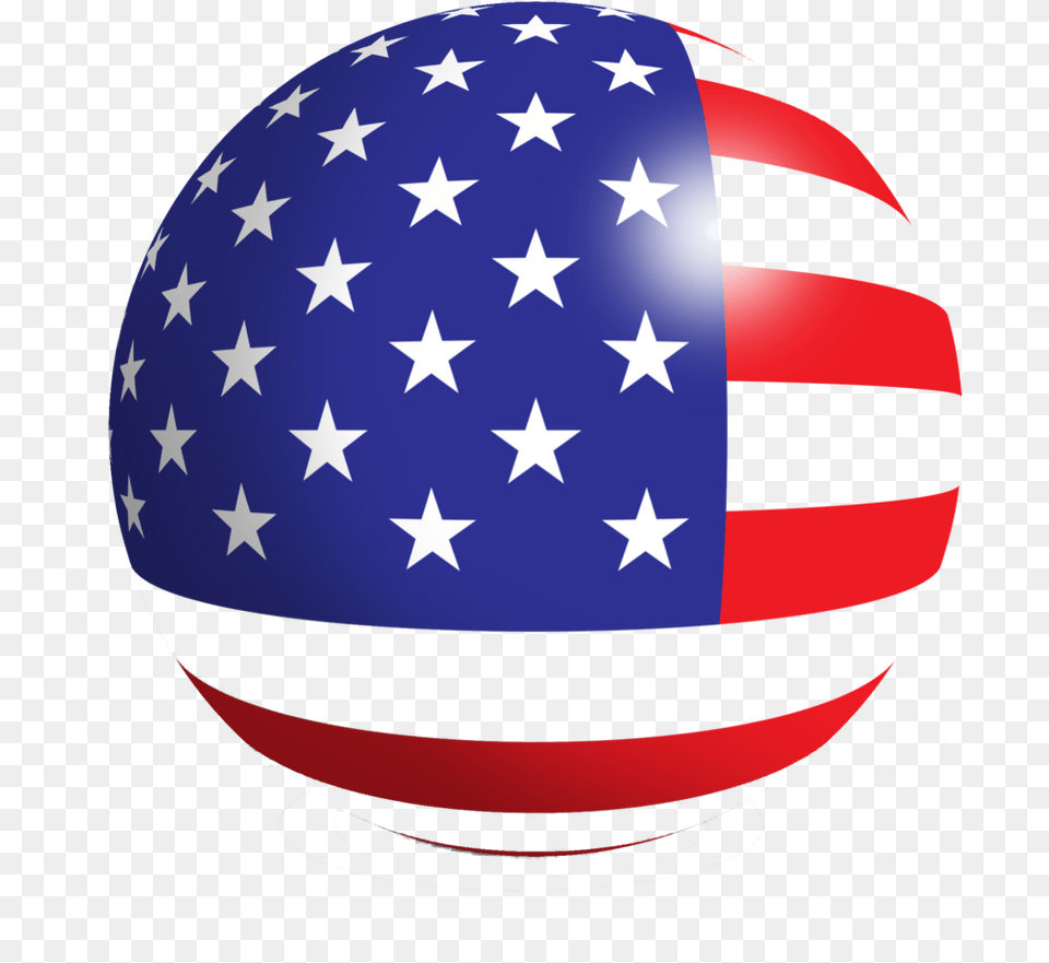 Icon Us Flag, Sphere Free Png