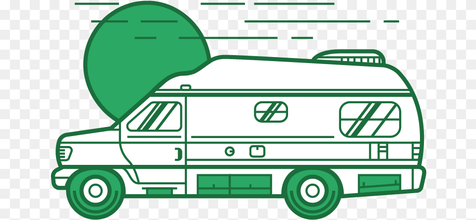 Icon Van, Transportation, Vehicle, Moving Van Png Image