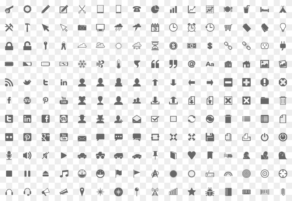 Icon Vector 16px Icons Png
