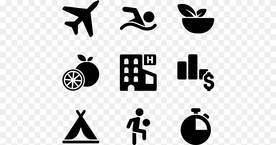 Icon Vector Reception, Gray Free Png Download