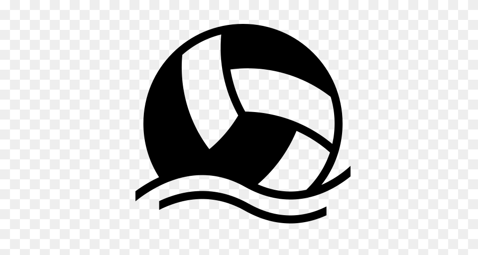 Icon Volleyball Water Volleyball Volleyball Player Icon, Gray Free Png Download