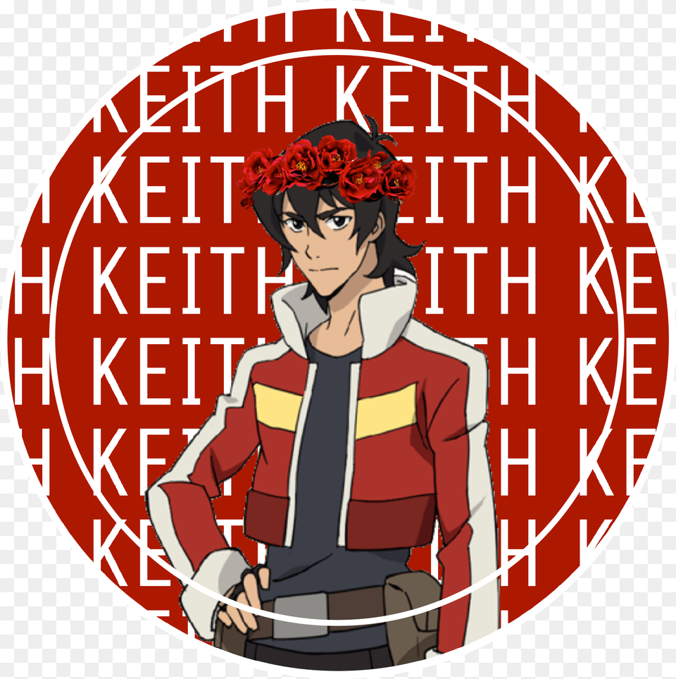 Icon Voltron Keith Beautiful Emo Space For Women, Book, Comics, Publication, Person Free Png Download