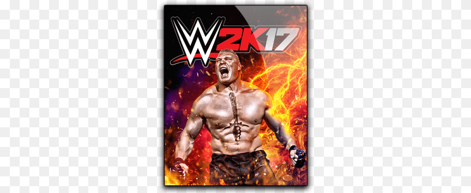 Icon Wwe 2k17 By Hazzbrogaming Dalpqke Wwe 2k17 Ps 3 Playstation, Person, Back, Body Part, Adult Free Png Download