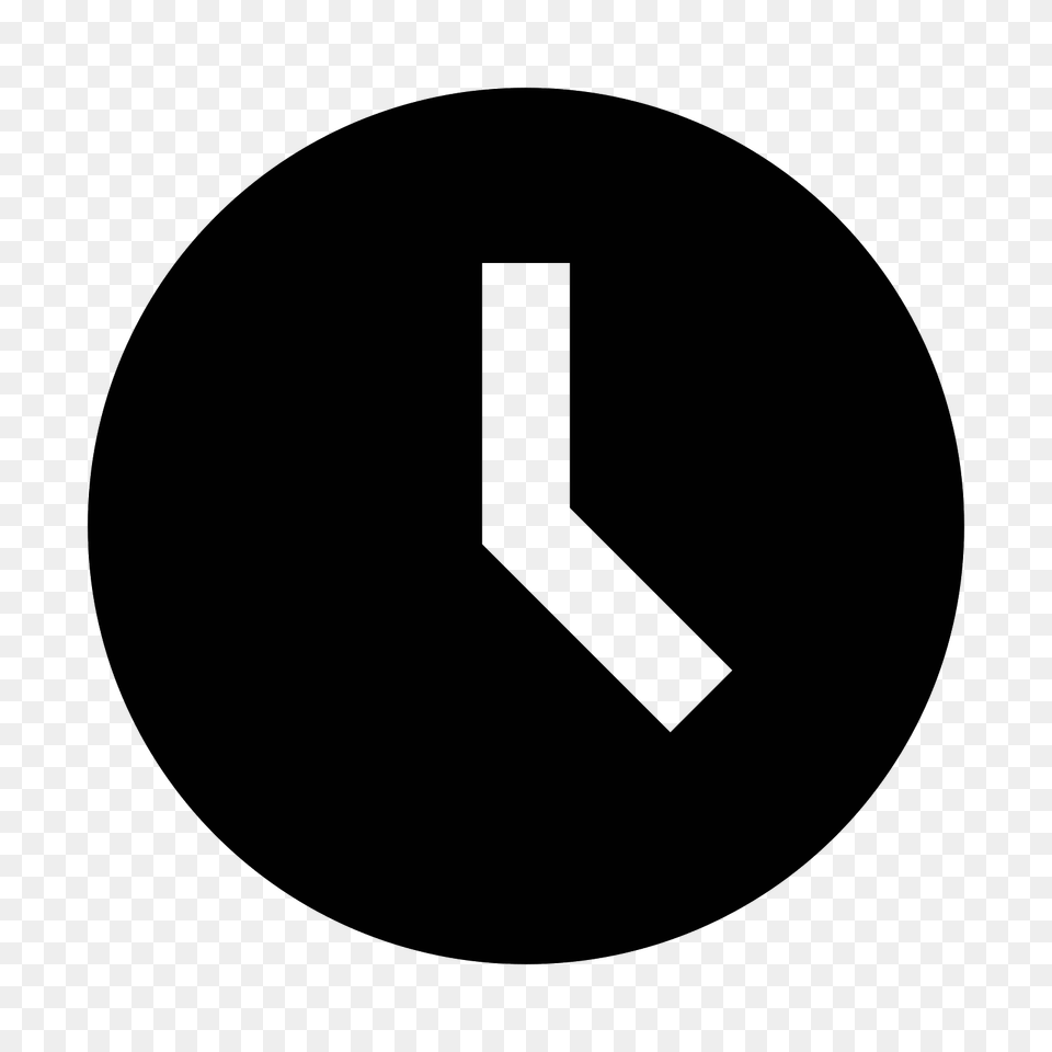 Icona Horloge, Gray Png Image