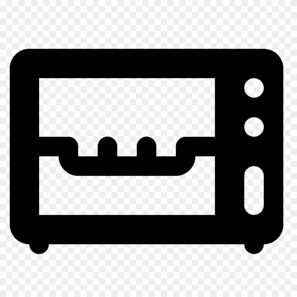 Icona Toaster Oven, Gray Free Png