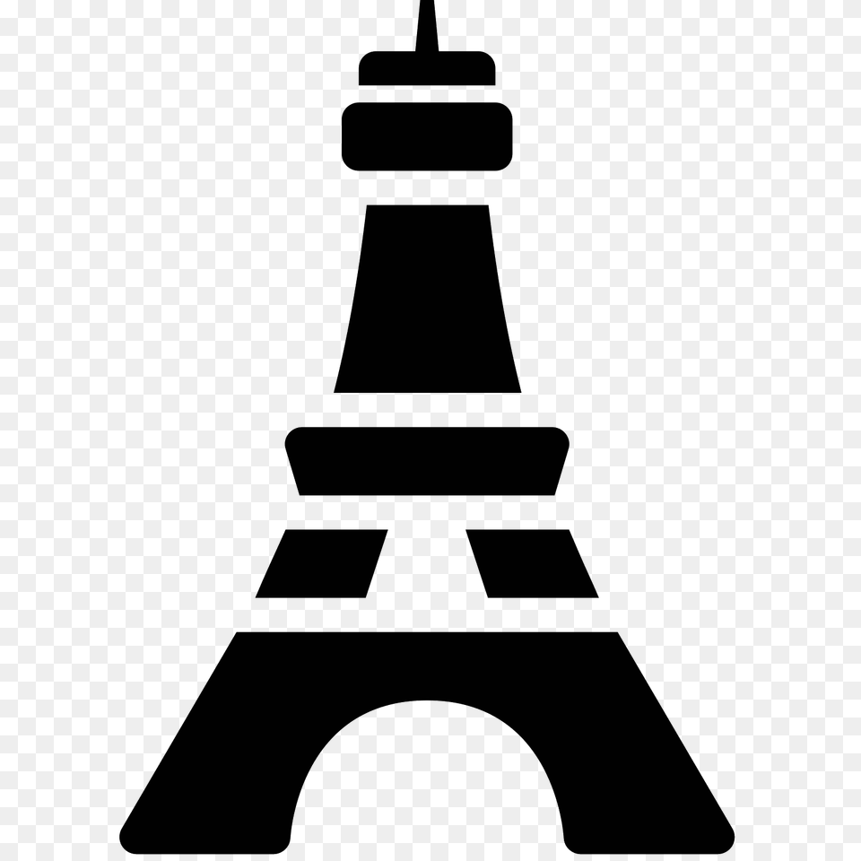 Icona Torre Eiffel, Gray Free Png Download