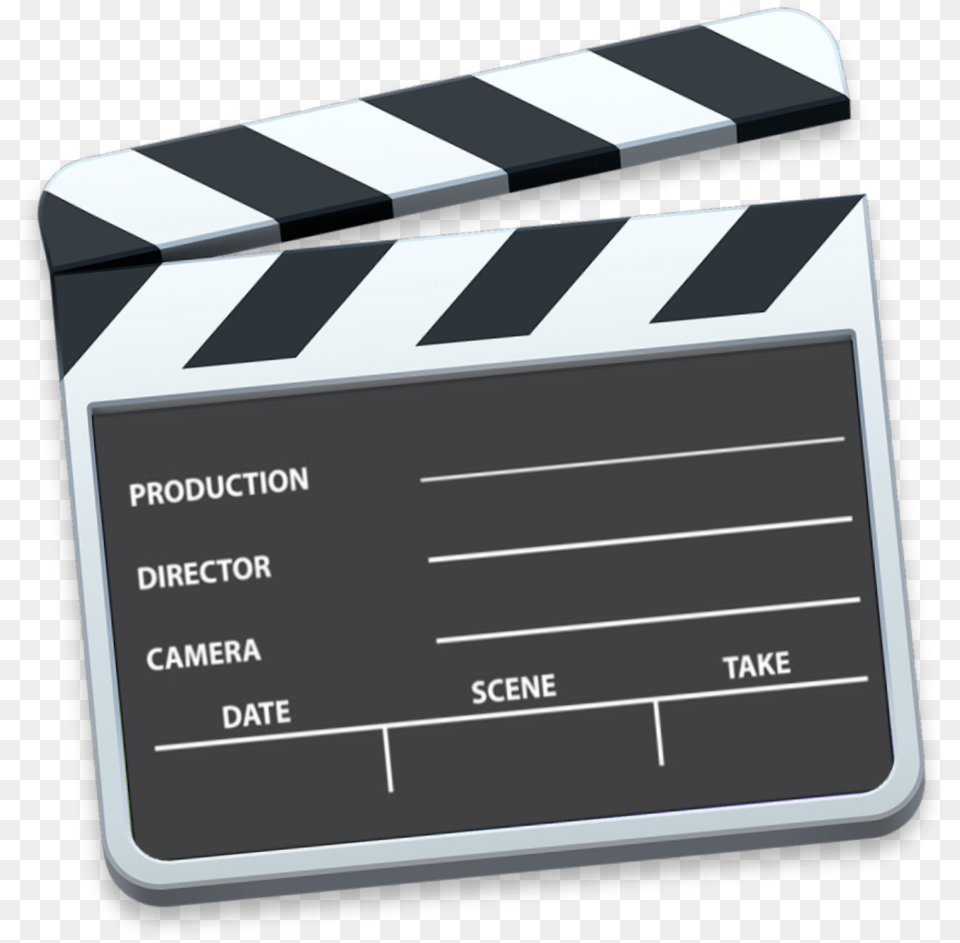 Icone Final Cut Pro, Clapperboard, Text Png Image