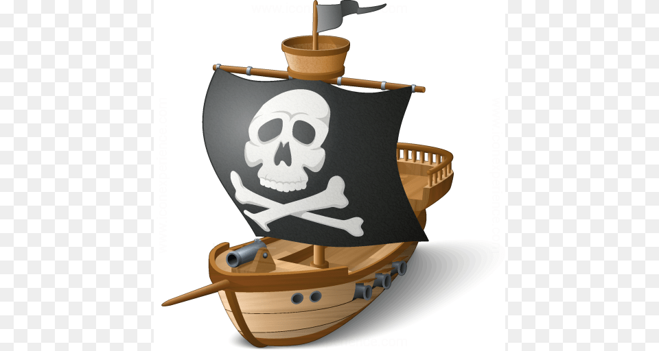 Iconexperience V Collection Pirates Ship Icon, Transportation, Vehicle, Watercraft, Person Free Png