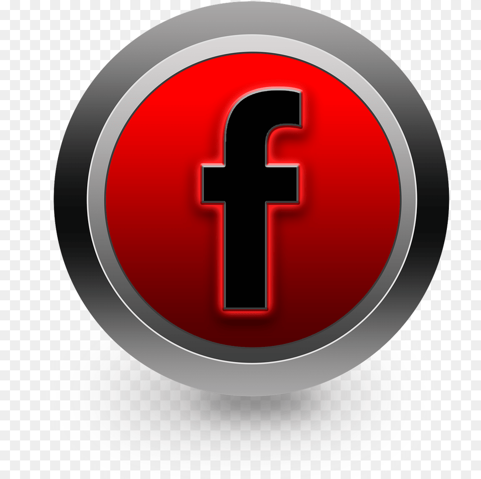Iconfacebooksocial Networksfree Pictures Photos Cross, Symbol, Can, Tin, Text Png
