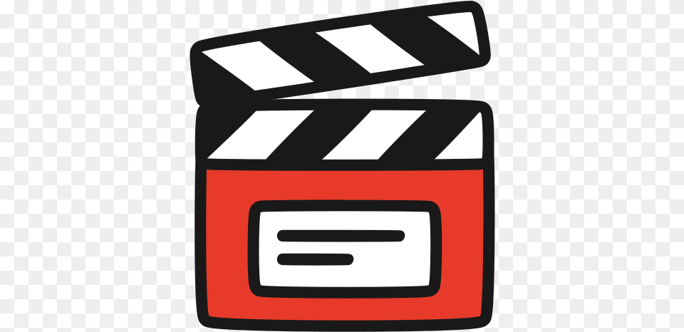 Iconfinder Video Editor Films Movie Clapper Board, Fence Free Png