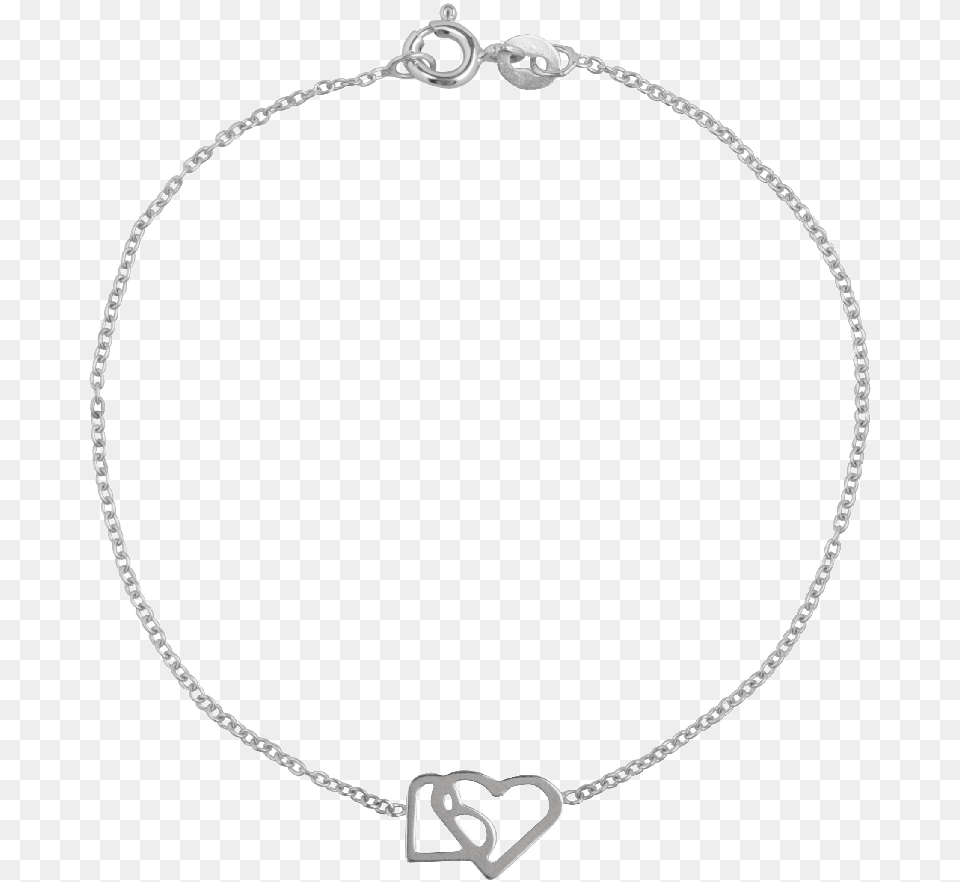 Iconic Bracelet Double Hearts Bracelet, Accessories, Jewelry, Necklace Free Png Download