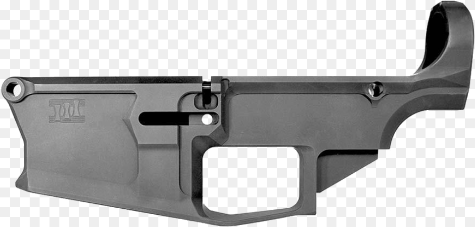 Iconic Industries F 117 Stealth Billet Ar 15 Or Dpms Panther Arms, Firearm, Gun, Rifle, Weapon Png