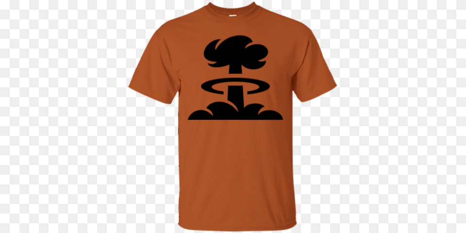 Iconic Mushroom Cloud T Shirt Respect The Fit, Clothing, T-shirt Free Transparent Png