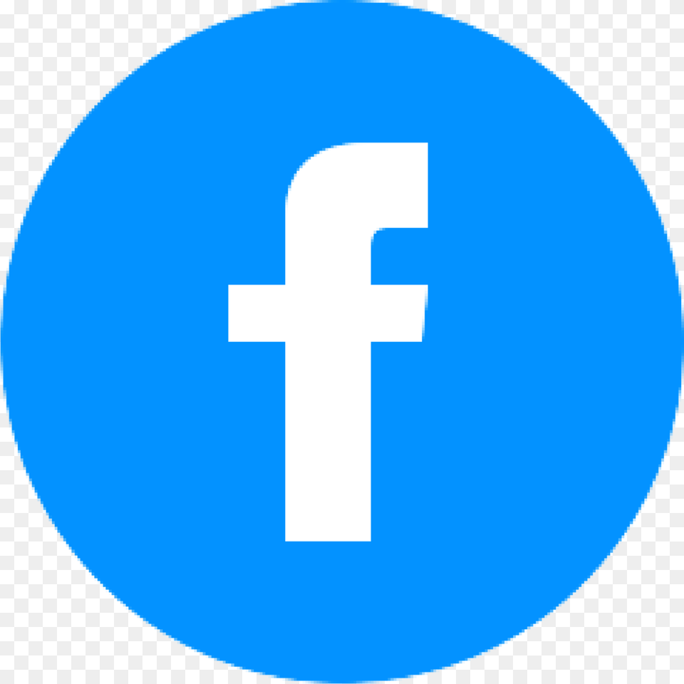 Iconmonstr Facebook 4 240 Facebook Icon Blue Circle, Cross, Symbol, Sign, Text Free Transparent Png