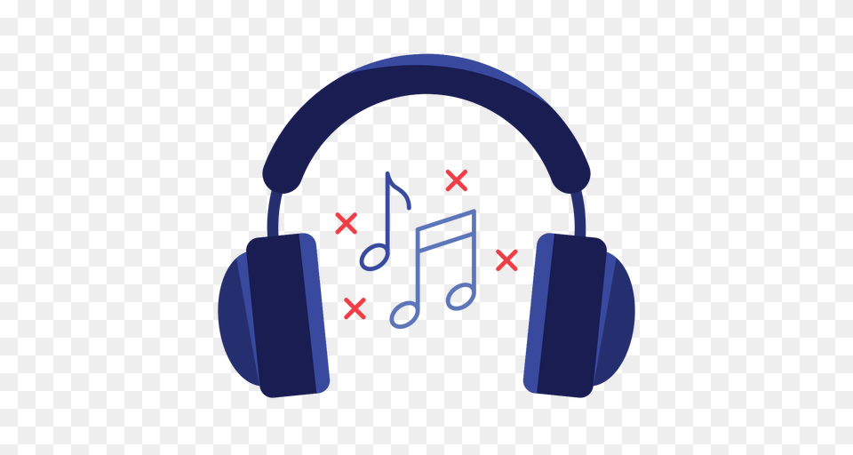 Icono De Auriculares De Notas Musicales, Electronics, Headphones Png Image