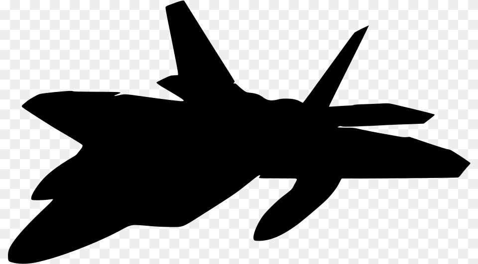 Icono De Avion De Combate, Gray Png Image
