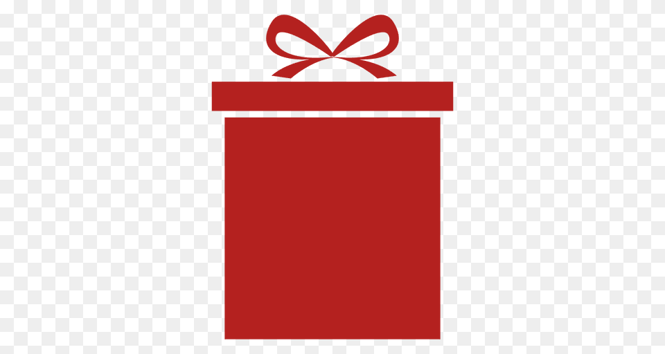 Icono De Caja De Regalo Rojo De La Navidad, Gift Free Png Download