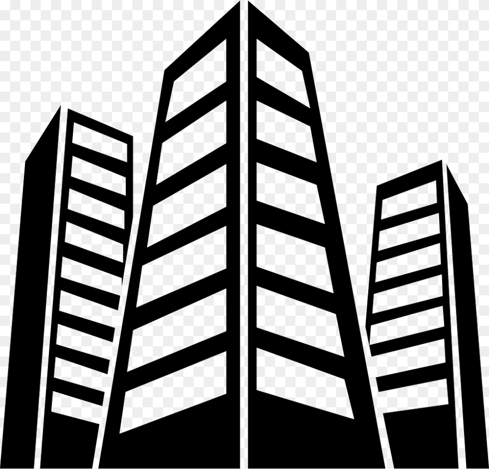Icono De Edificio Building Icon, City, Architecture, Housing, Urban Free Png Download