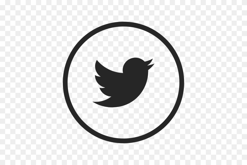 Icono De Twitter Twitter Negro Blanco Y Vector Para Descargar, Stencil, Logo, Symbol Png Image