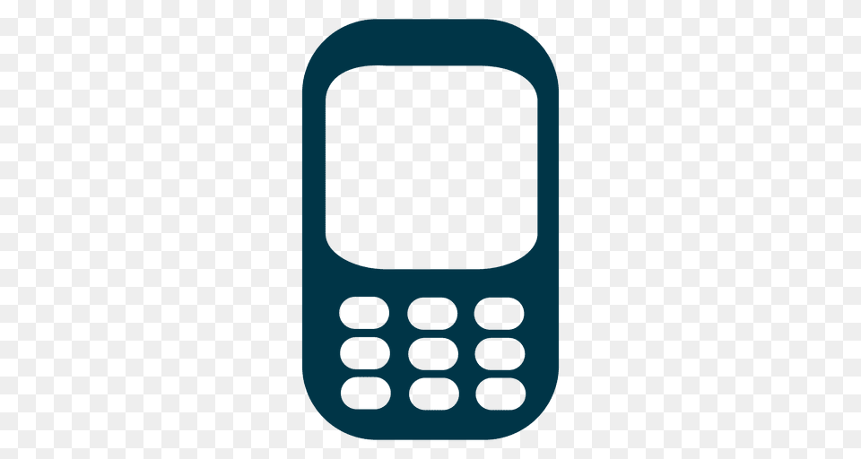 Icono Del Celular Plana, Electronics, Mobile Phone, Phone, Texting Free Png Download