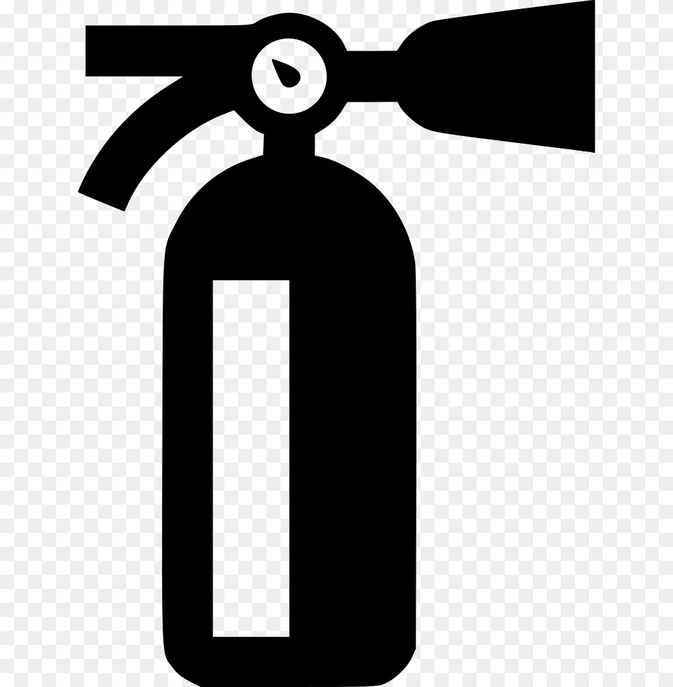 Icono Extintor Download Fire Extinguisher Black And White Free Transparent Png