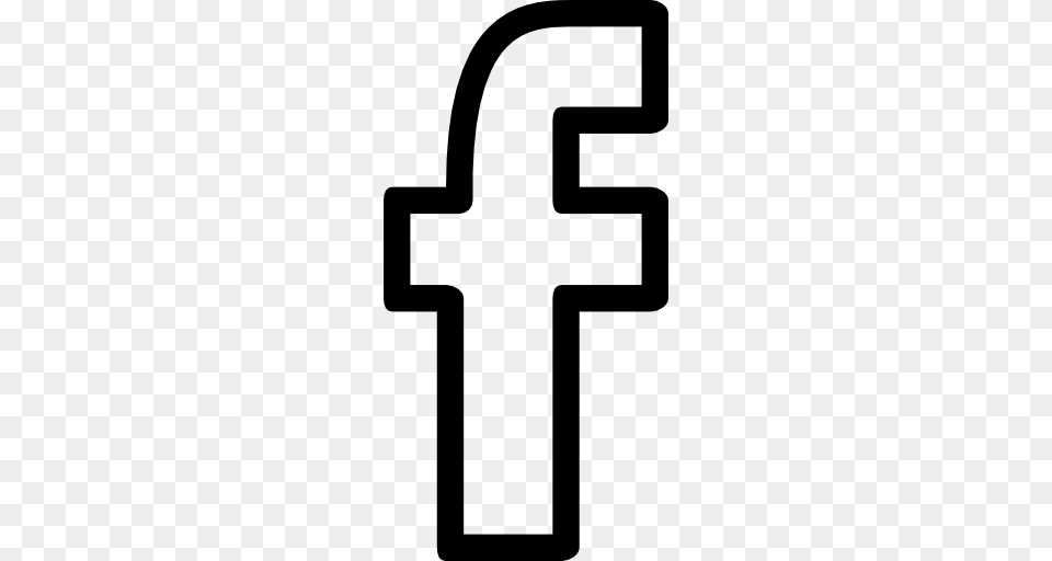 Icono Facebook Gratis De Social Media Logos, Gray Free Png