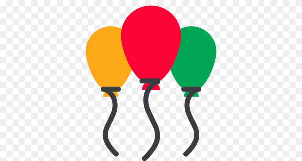 Icono Globos Decoracion Navidad Navidad Celebracion Fiesta, Balloon Free Transparent Png