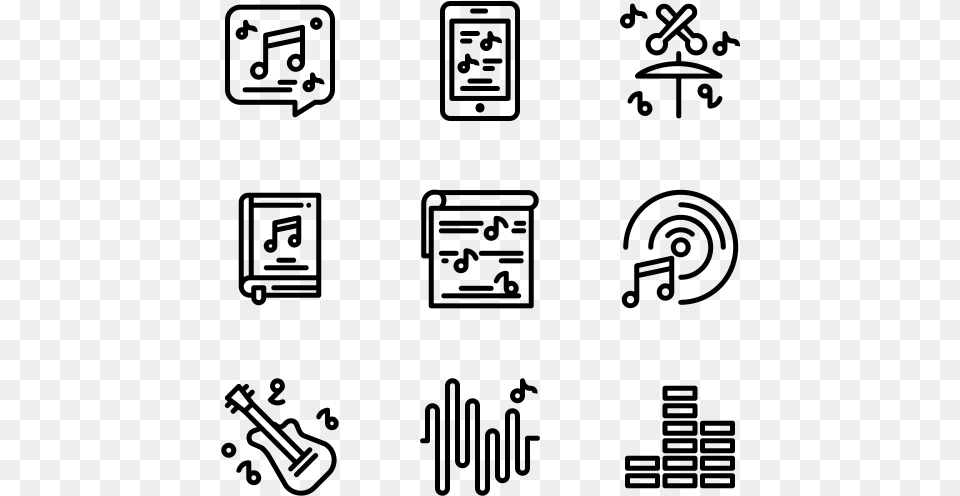 Icono Hobbies, Gray Free Png Download