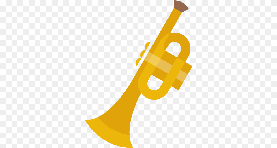 Icono La Trompeta El Musical Instrumento Gratis De Trompeta Icono, Brass Section, Horn, Musical Instrument, Trumpet Png