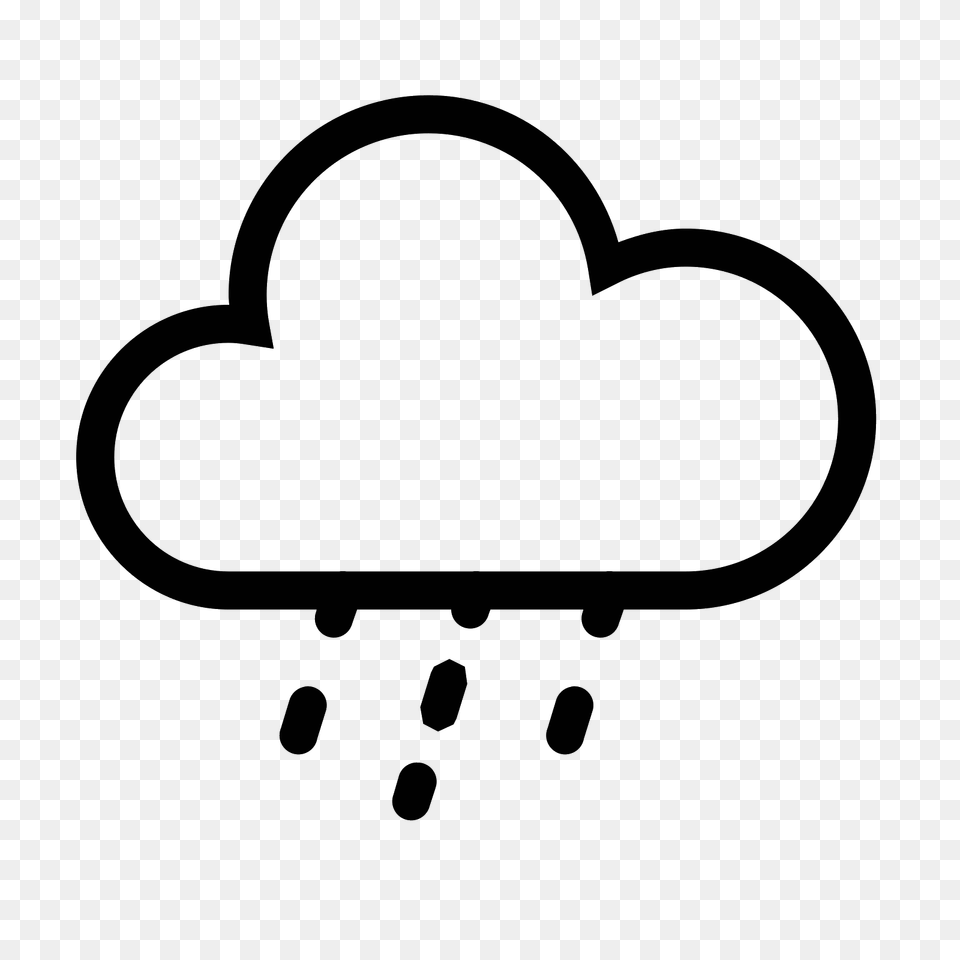 Icono Lluvia Image, Gray Png