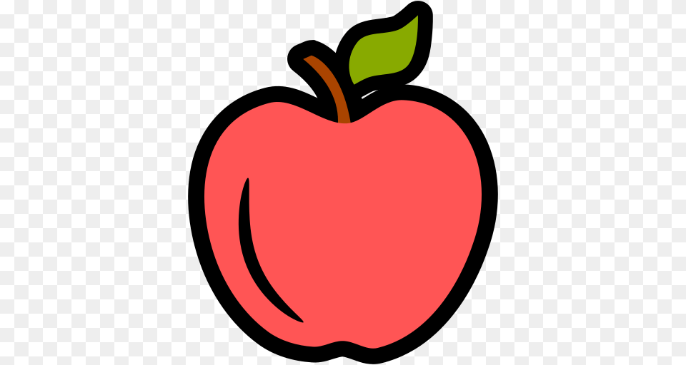 Icono Manzana Fruta Gratis De Fresh Fruit Icons, Apple, Plant, Produce, Food Png