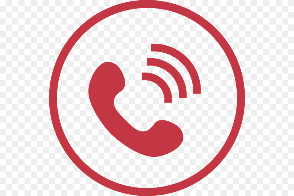 Icono Telefono Rojo Free Transparent Png