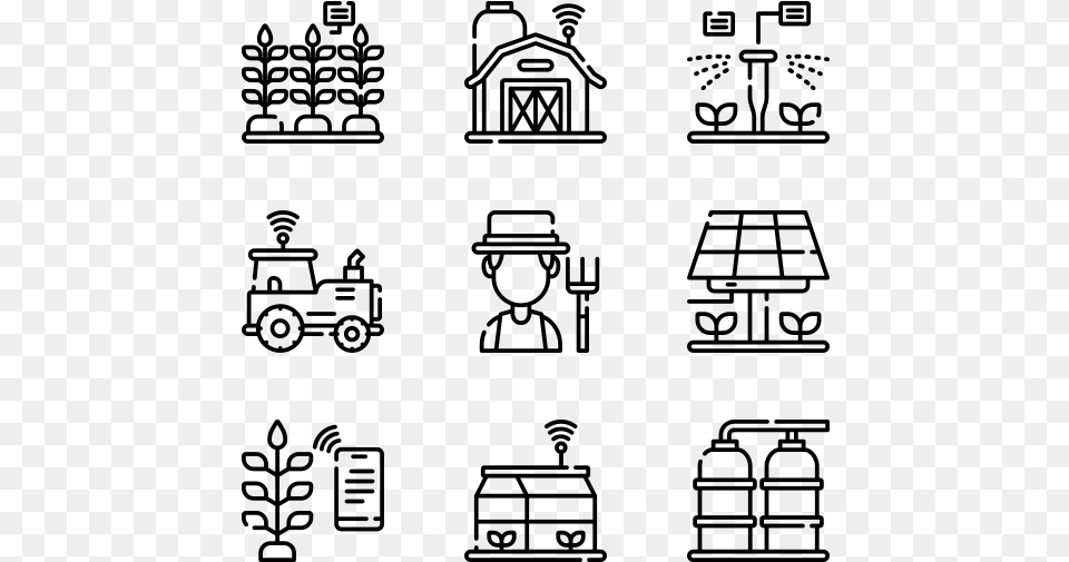 Iconos De Arquitectura, Gray Free Png Download