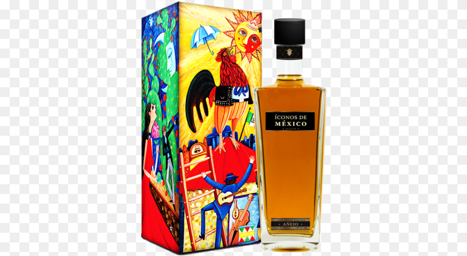 Iconos De Mexico Perfume, Alcohol, Beverage, Liquor, Person Free Png Download