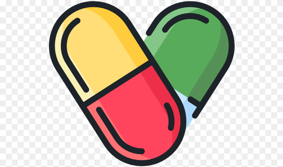 Iconos De Salud, Capsule, Medication, Pill Free Png Download