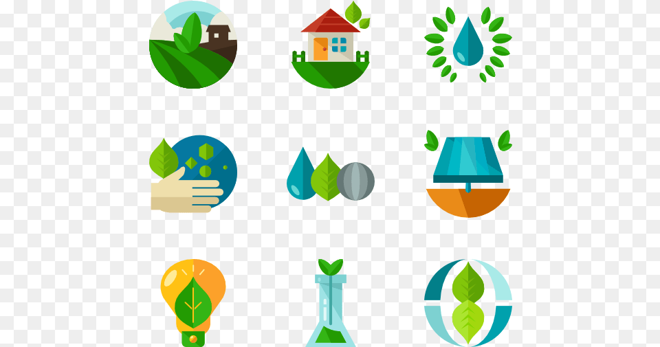 Iconos Eco, Green, Light, Art, Graphics Free Transparent Png
